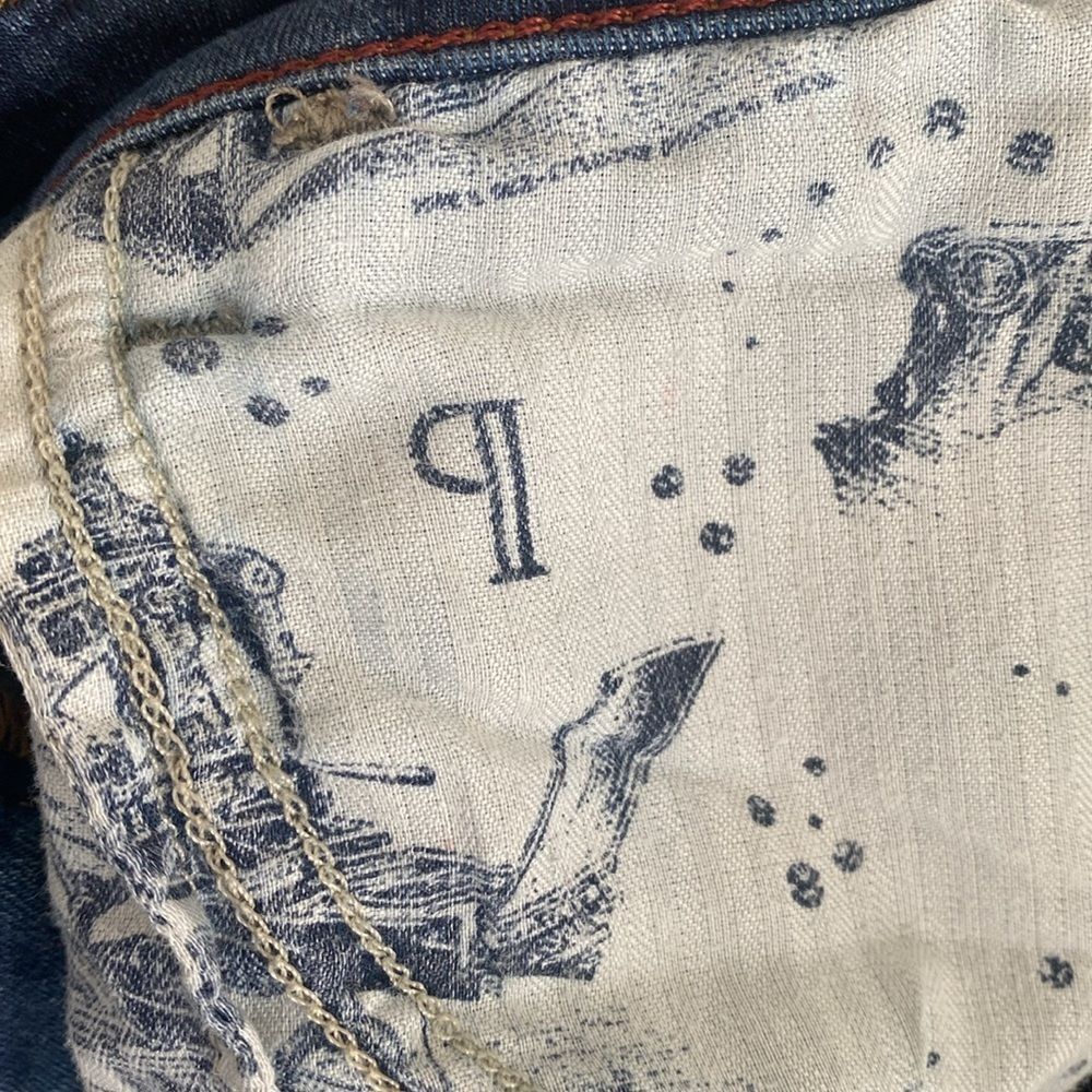 Anthropologie Pilcro and Letters Low-Rise Washed Blue Jeans Good Condition - Picture 11 of 16